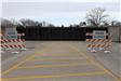 Floodgate Exercise - Road closed as wall is completed (JPG) 031523 