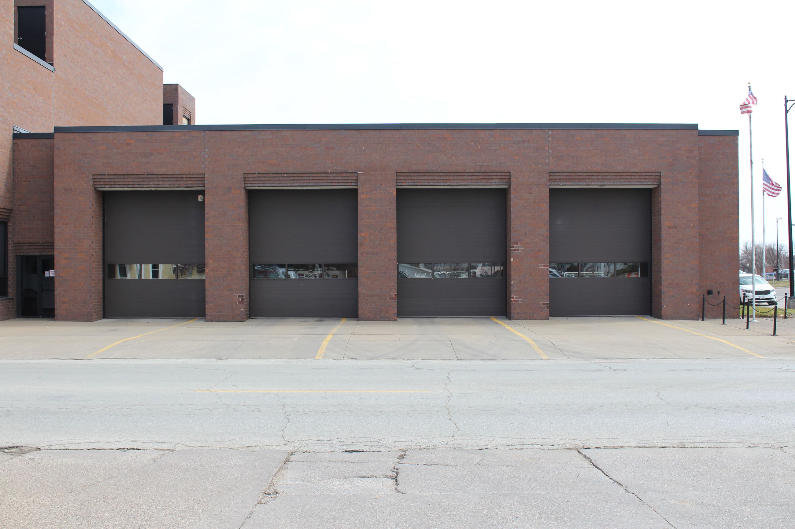 032520 Fire Station 1 doors closed (JPG)