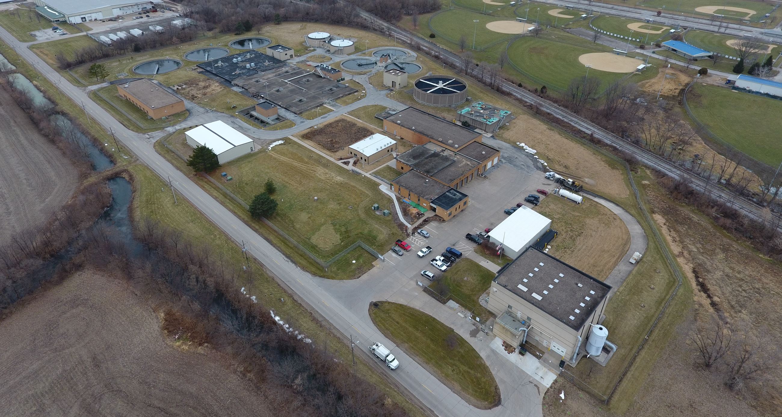 Water Pollution Control Plant Aerial Picture 1.18 (JPG)