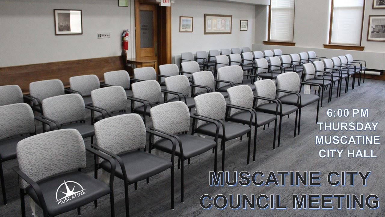 Muscatine City Council Meeting October 4, 2023 Promo (JPG)