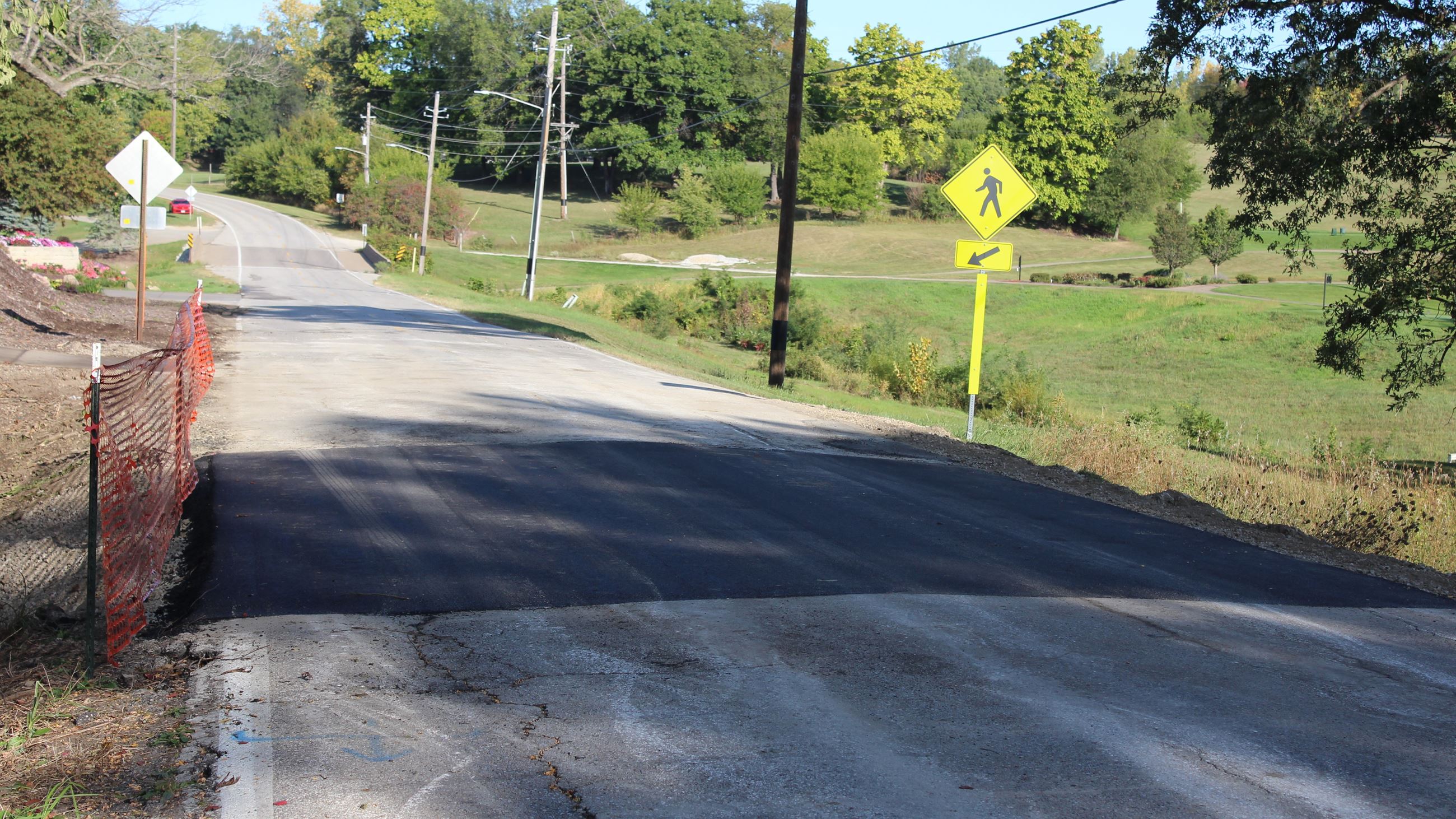 Bidwell Road Culvert Repair looking toward bypass (JPG) 100523