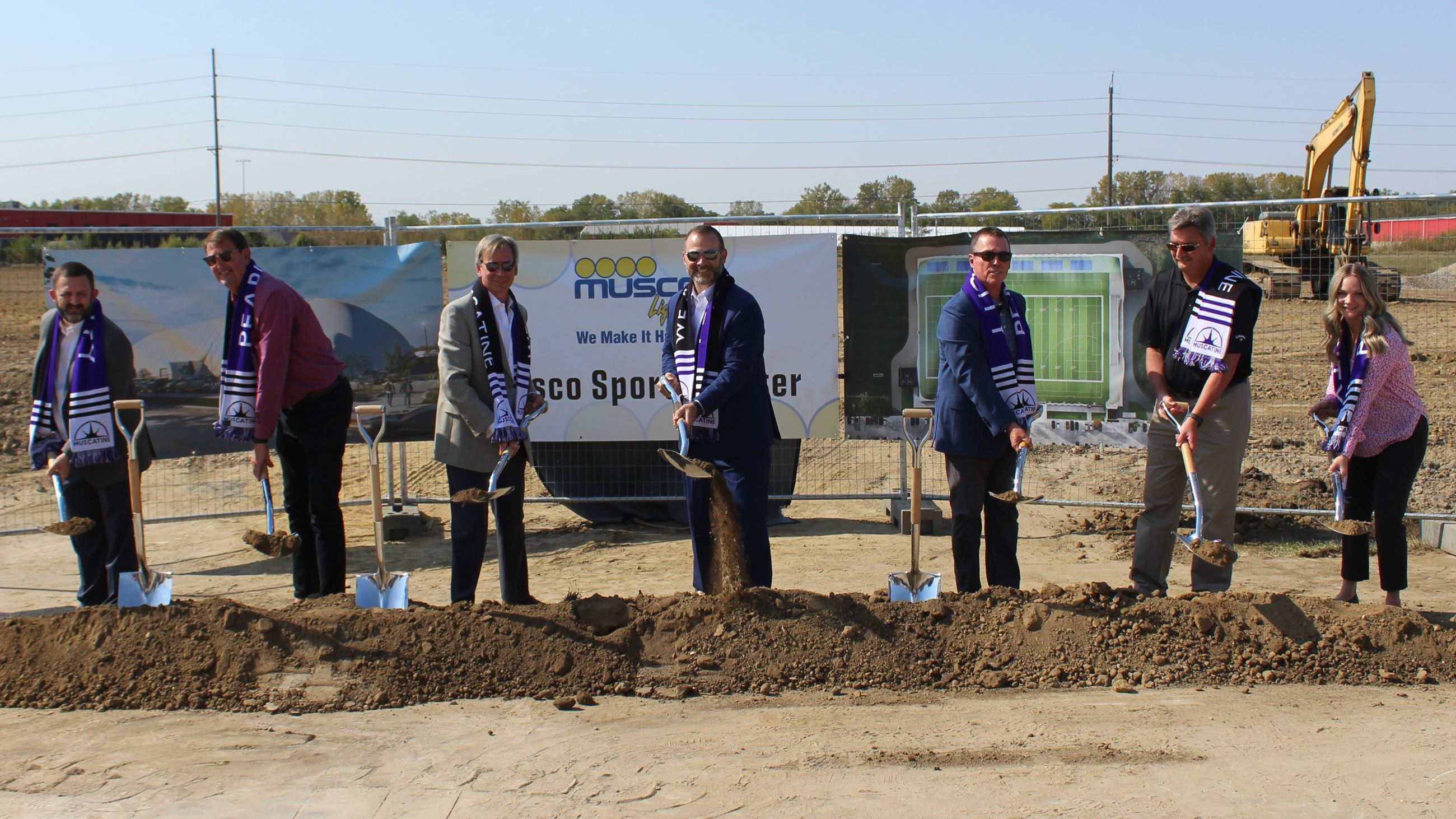 101024 Indoor Sports Complex 103 - Speakers groundbreaking