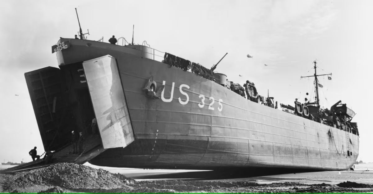 LST 325 during WWII