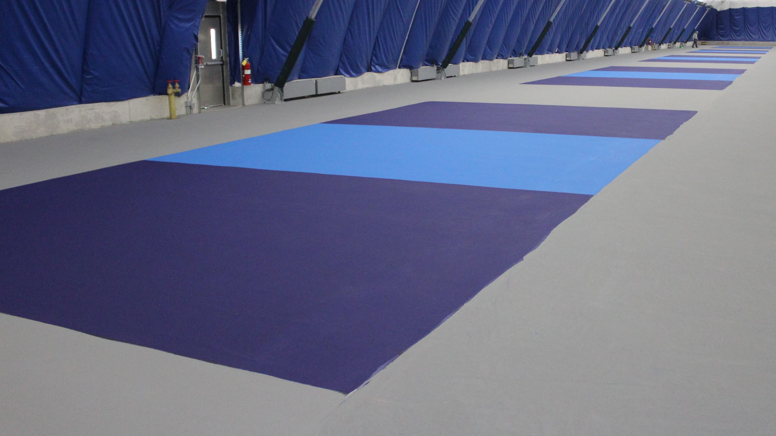 110325 Musco Sports Center 401 Interior (JPG) pickleball courts