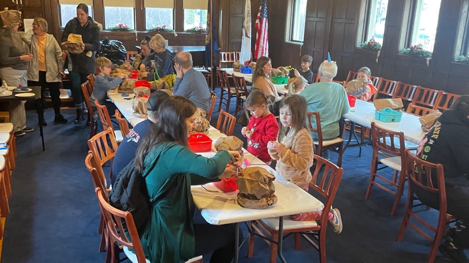 Crafting a Noon Years Eve at the Art Center (JPG)